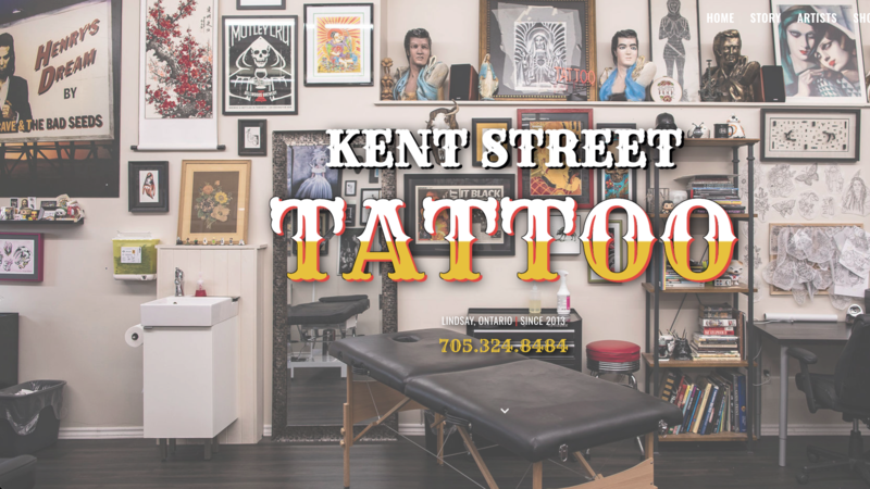 Kent Street Tatoo website
